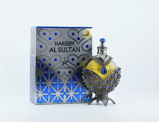 Hareem Al Sultan Silver 35ml Perfume Oil for Women By Al Khadlaj Perfumes